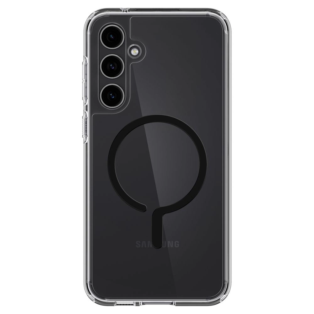 Spigen Ultra Hybrid OneTap Ring Case with MagSafe for Samsung Galaxy S23 FE - Clear Blackeng