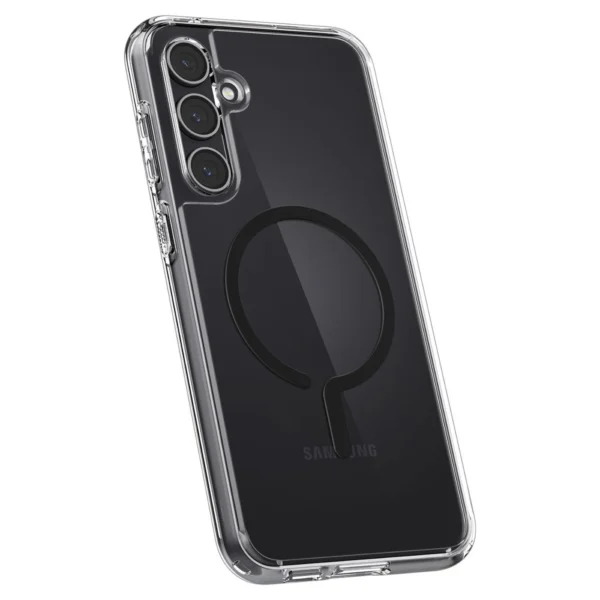 Spigen Ultra Hybrid OneTap Ring Case with MagSafe for Samsung Galaxy S23 FE - Clear Blackeng