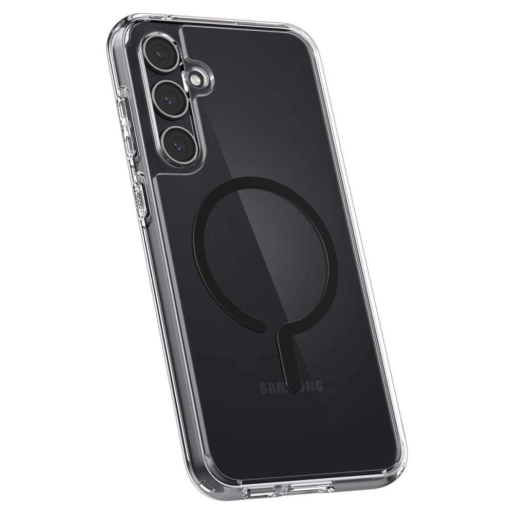 Spigen Ultra Hybrid OneTap Ring Case with MagSafe for Samsung Galaxy S23 FE - Clear Blackeng