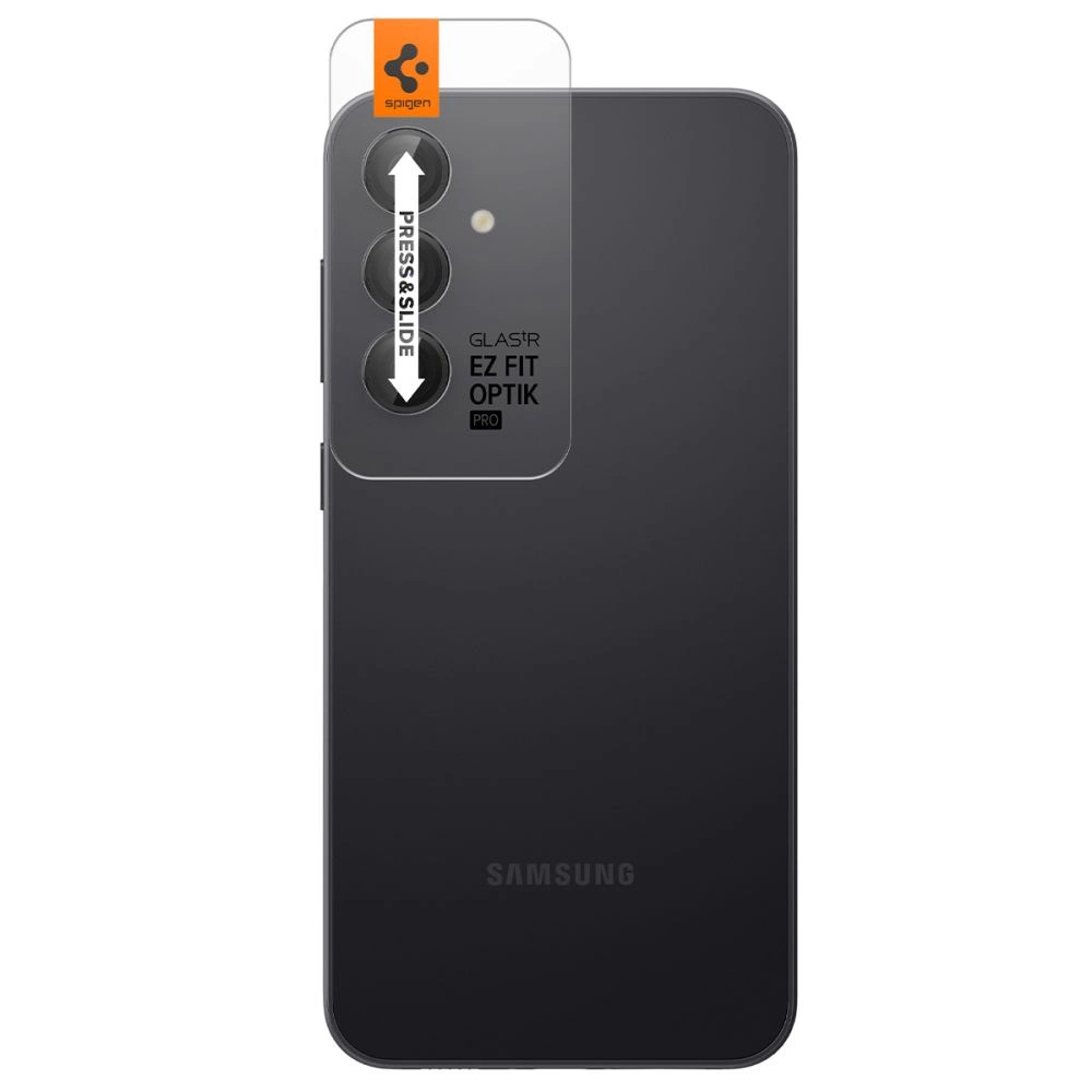 Spigen Glas.tR EZ Fit Optik Camera Protector for Samsung Galaxy S23 FE - Black 2 pcs.eng