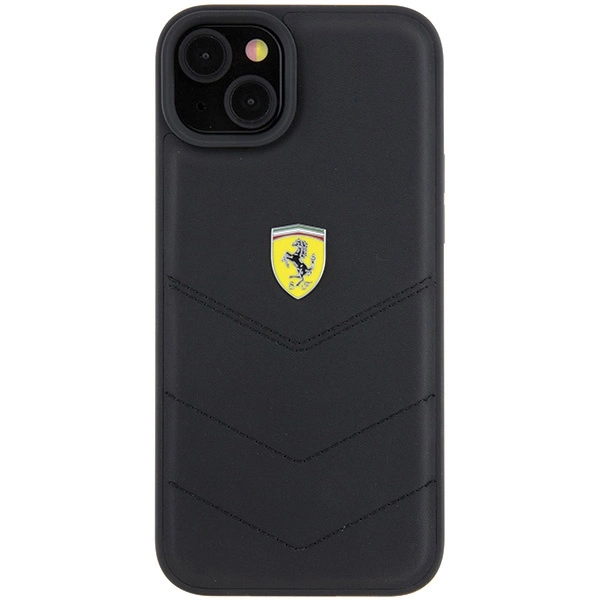 Ferrari FEHCP15MRDUK iPhone 15 Plus 6.7" black/black hardcase Quilted Metal Logoeng