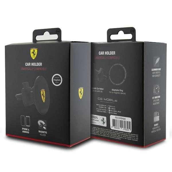 Ferrari FECHMMAK magnetic holder for grille black/black 2023 Collection MagSafeeng
