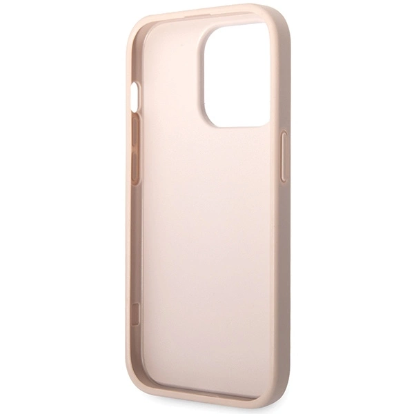 Guess GUHCP15X4GMGPI iPhone 15 Pro Max 6.7" pink/pink hardcase 4G Big Metal Logoeng