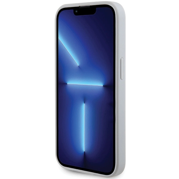 Guess GUHCP15XPS4DGPS iPhone 15 Pro Max 6.7" silver/silver hardcase Strass Metal Logoeng