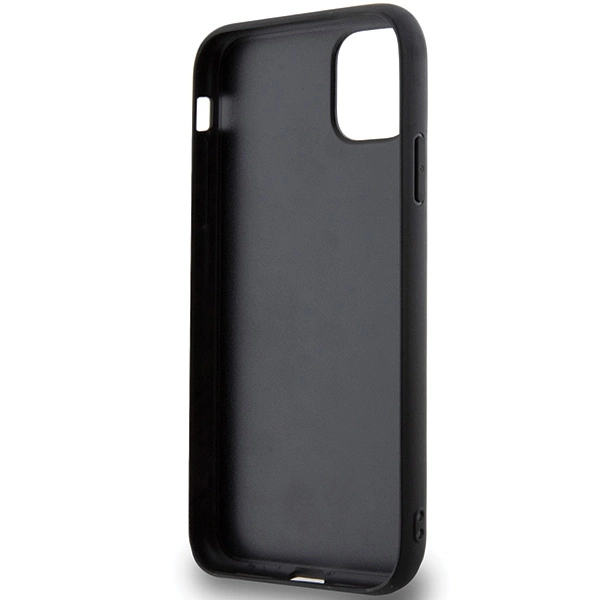 Karl Lagerfeld KLHCN613DMKRLK iPhone 11 / Xr 6.1" black/black hardcase 3D Rubber Multi Logoeng