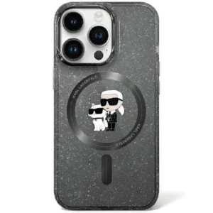Karl Lagerfeld KLHMN61HGKCNOK iPhone 11 / Xr 6.1" black/black hardcase Karl&Choupette Glitter MagSafeeng