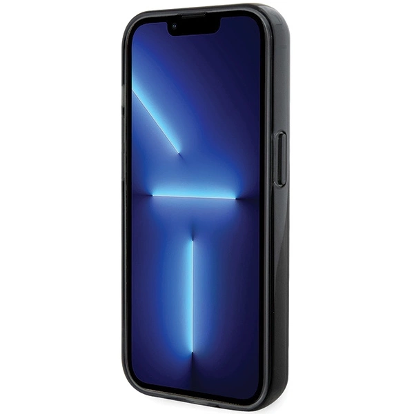 Karl Lagerfeld KLHMP13LHMRSKCK iPhone 13 Pro 6.1" black/black hardcase Ring Stand Karl&Choupette MagSafeeng