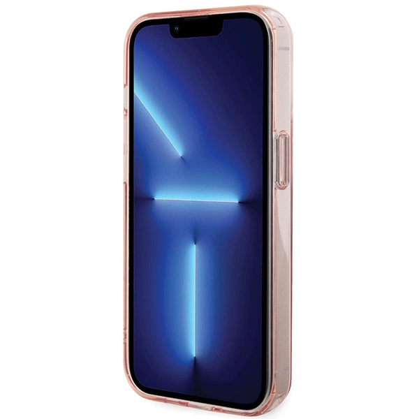 Karl Lagerfeld KLHMP15LHMRSKCP iPhone 15 Pro 6.1" pink/pink hardcase Ring Stand Karl&Choupette MagSafeeng