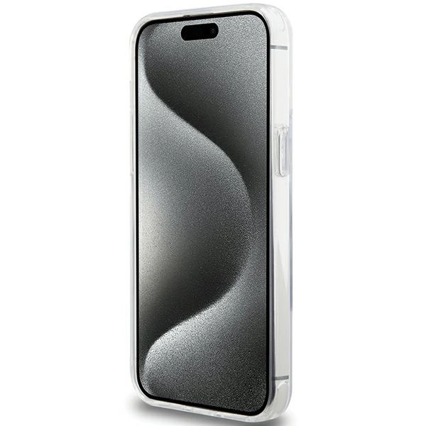 Karl Lagerfeld KLHMP15LHMRSKHH iPhone 15 Pro 6.1" white/white hardcase Ring Stand Karl Head MagSafeeng