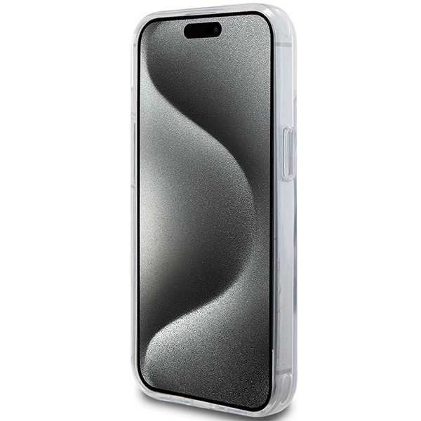 Karl Lagerfeld KLHMP15MHMRSCHH iPhone 15 Plus 6.7" white/white hardcase Ring Stand Choupette Head MagSafeeng