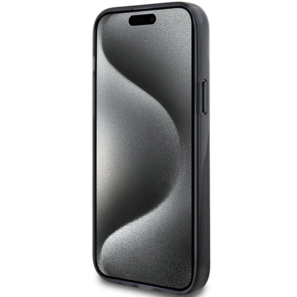 Karl Lagerfeld KLHMP15MHMRSKCK iPhone 15 Plus 6.7"black/black hardcase Ring Stand Karl&Choupette MagSafeeng
