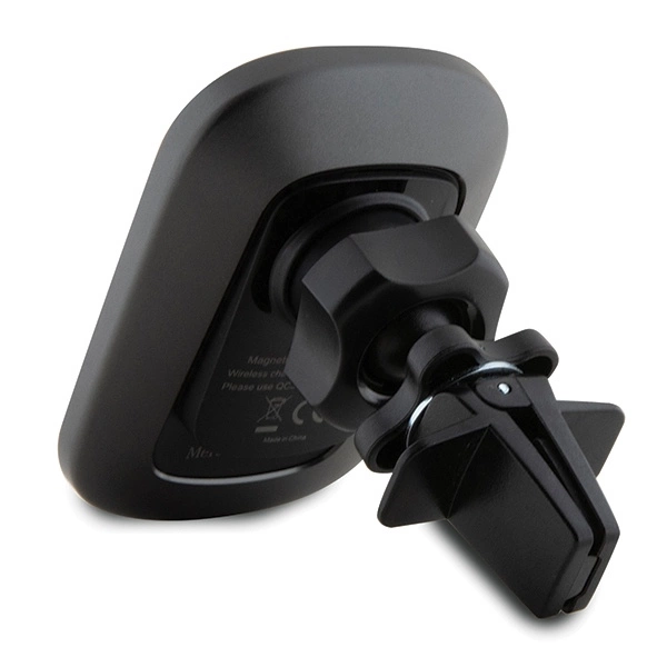 Mercedes MEWCCGSLK 15W induction holder for air vent/glass black/black Silver Stars MagSafeeng