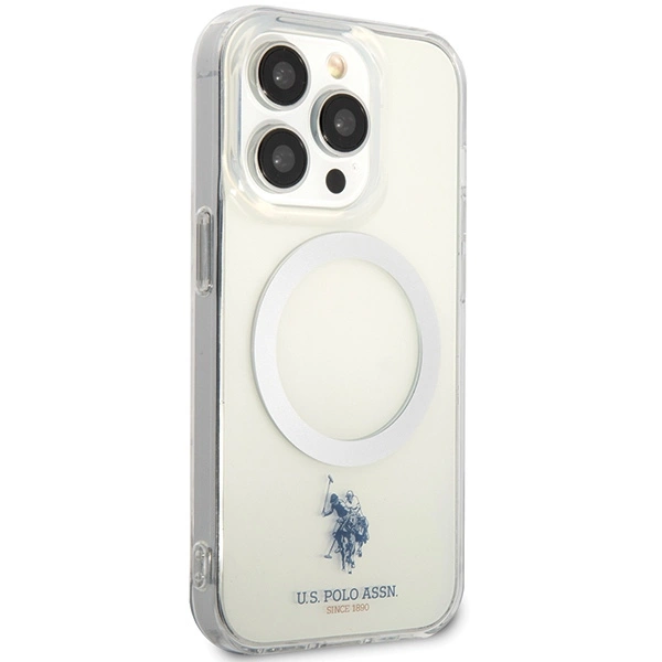 US Polo USHMP15LUCIT iPhone 15 Pro 6.1" transparent MagSafe Collectioneng