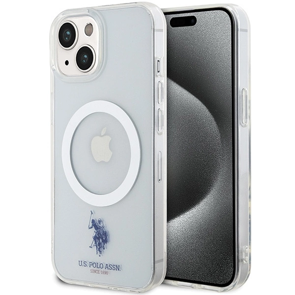 US Polo USHMP15SUCIT iPhone 15 6.1" transparent MagSafe Collectioneng