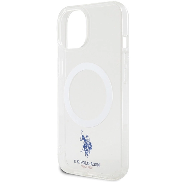 US Polo USHMP15SUCIT iPhone 15 6.1" transparent MagSafe Collectioneng