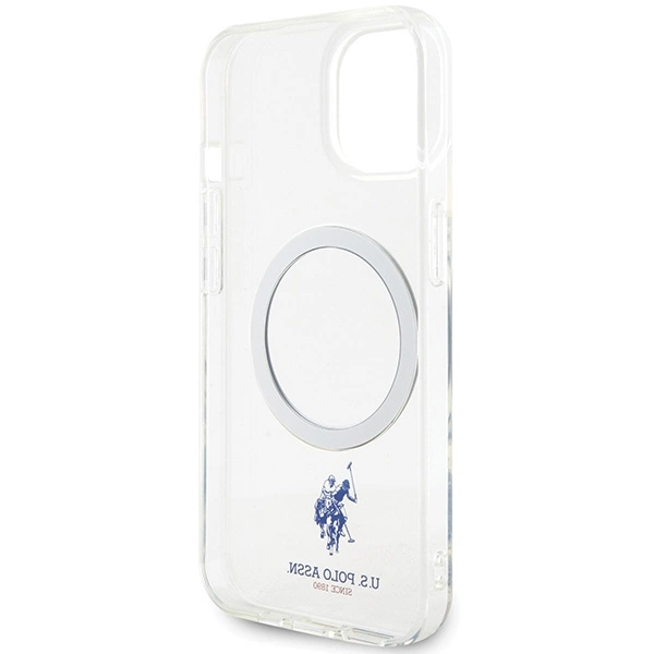 US Polo USHMP15SUCIT iPhone 15 6.1" transparent MagSafe Collectioneng