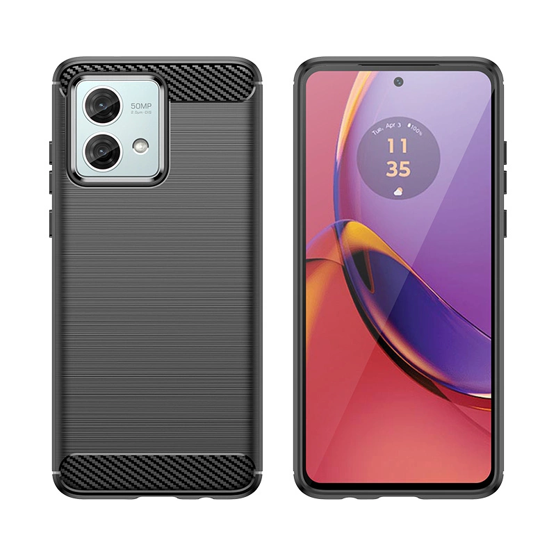 Carbon Case for Motorola Moto G84 - blackeng