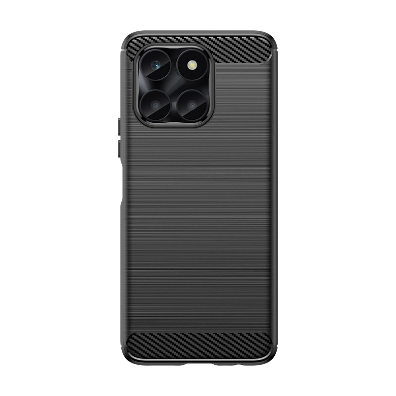 Carbon Case for Honor X6a - blackeng