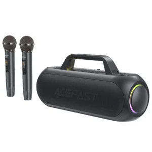 Acefast K1 Wireless Karaoke Speaker with 2 Microphones - Blackeng