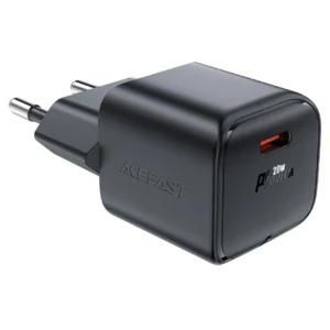 Acefast A73 Mini PD 20W GaN USB-C wall charger - blackeng