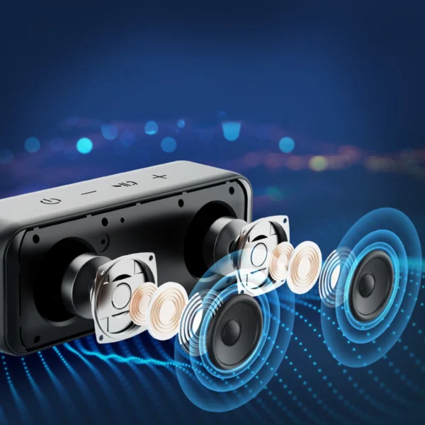 Tronsmart T2 Mini 2023 10W wireless Bluetooth speaker - blackeng