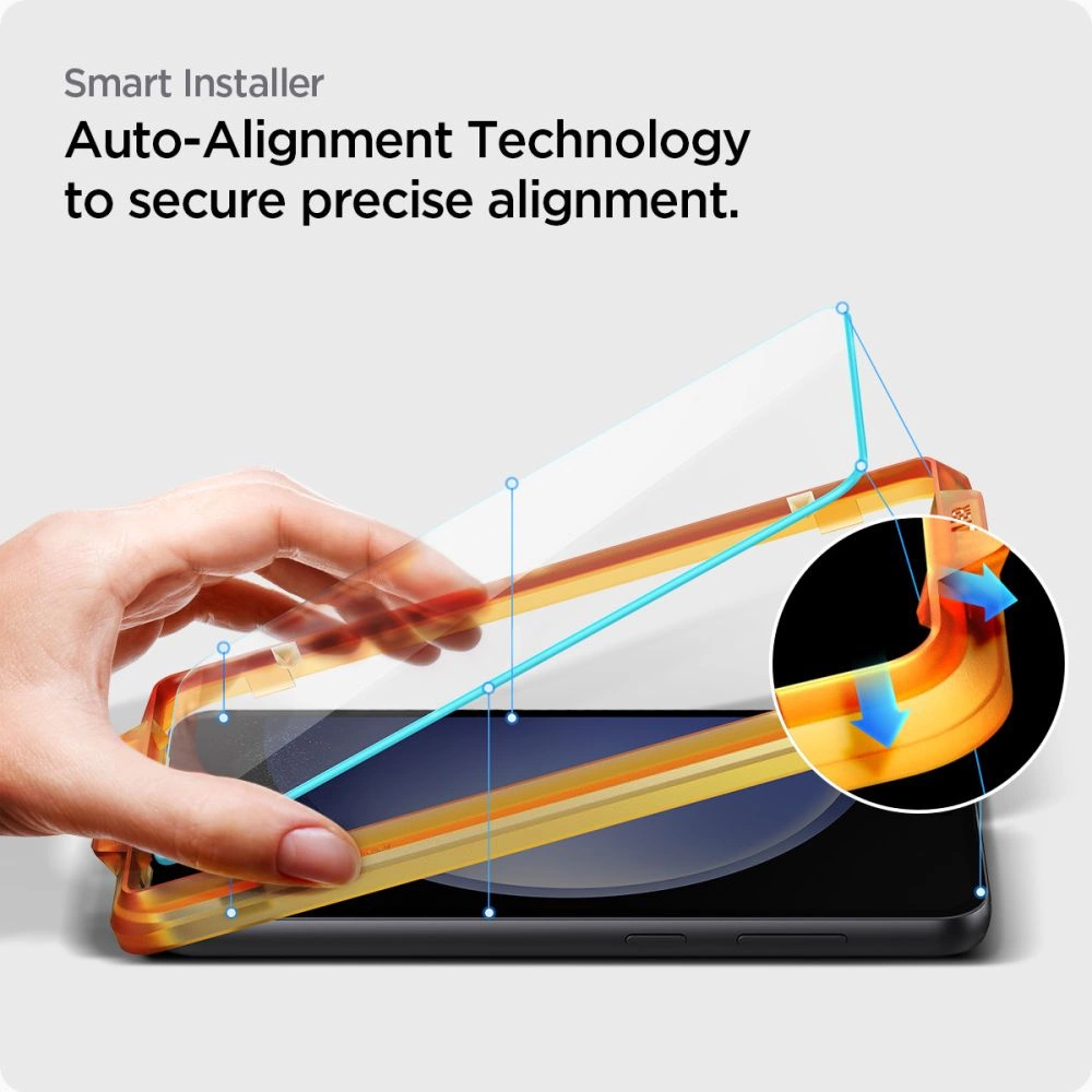 Spigen ALM Glas.tR tempered glass for Samsung Galaxy S23 FE - 2 pcs.eng