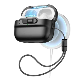 ESR Pulse Halolock Case with MagSafe for Apple AirPods Pro 1/2 - Blackeng