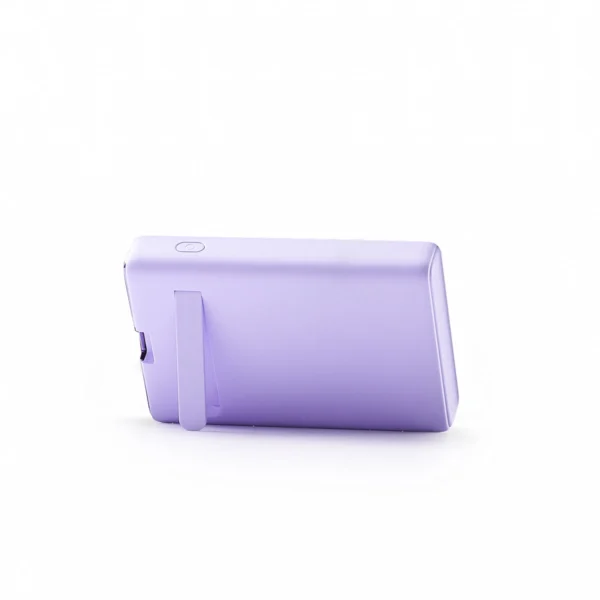 Powerbank Joyroom JR-PBM01 magnetic 10000mAh 20W with stand + Lightning cable - USB-C - purpleeng