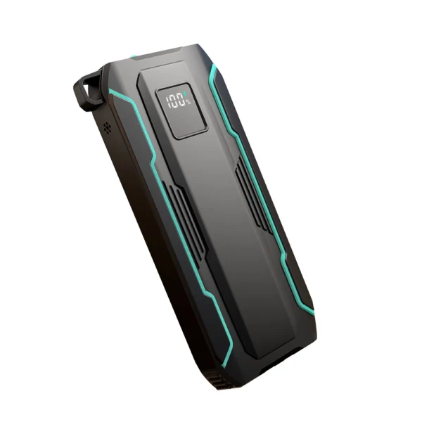 Joyroom JR-L017 22.5W 10000mAh Powerbank with built-in USB-C / Lightning cables - blackeng