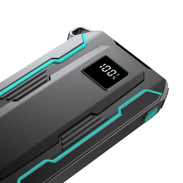 Joyroom JR-L017 22.5W 10000mAh Powerbank with built-in USB-C / Lightning cables - blackeng