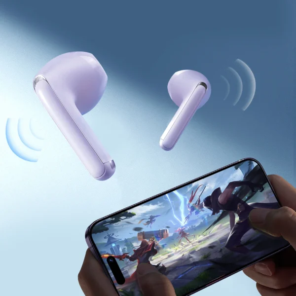 TWS Joyroom Funpods Series JR-FB1 Bluetooth 5.3 wireless headphones - purpleeng