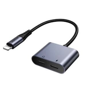 Joyroom SY-L02 Lightning to 2x Lightning DAC adapter 2in1 - blackeng