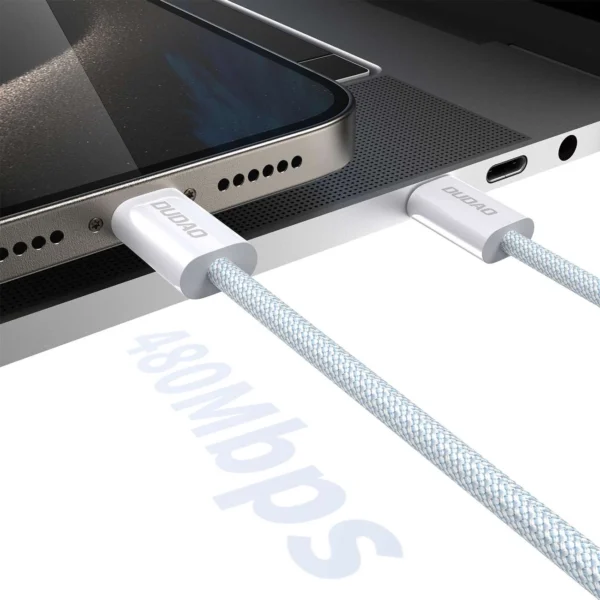 Dudao L6C USB-C - USB-C PD 30W cable 2m - light blueeng