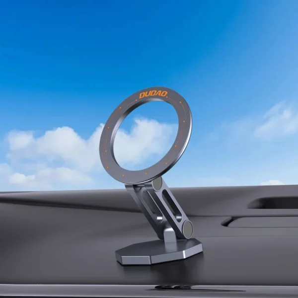 Dudao F17+ magnetic car holder for the dashboard - grayeng