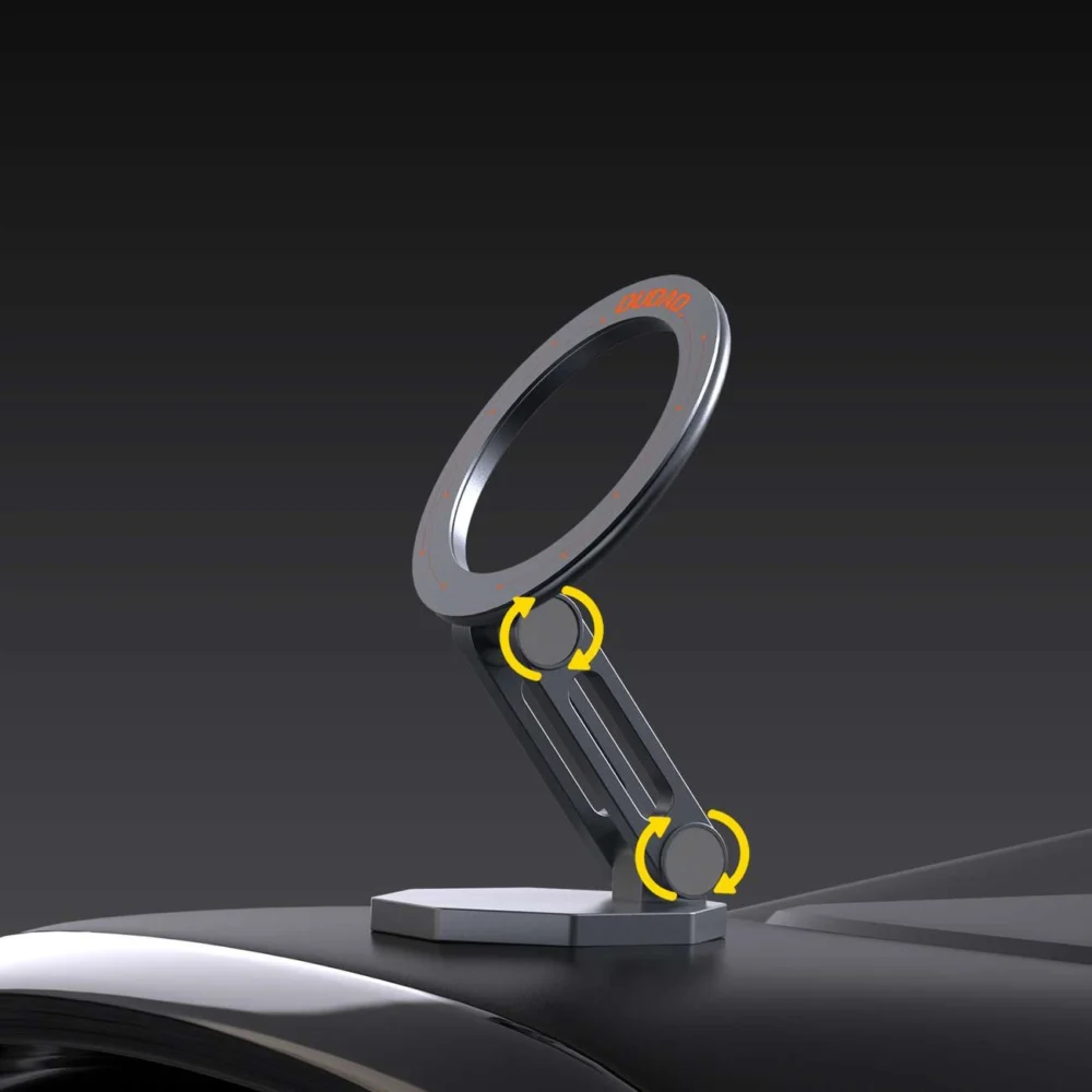 Dudao F17+ magnetic car holder for the dashboard - grayeng