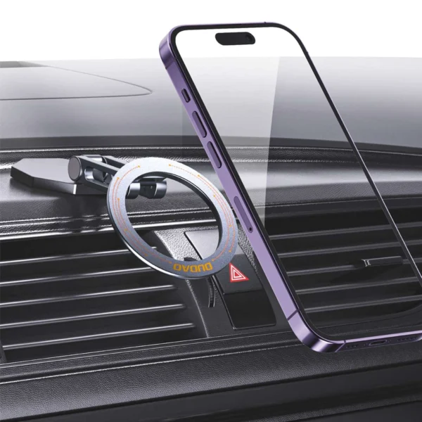 Dudao F17+ magnetic car holder for the dashboard - grayeng