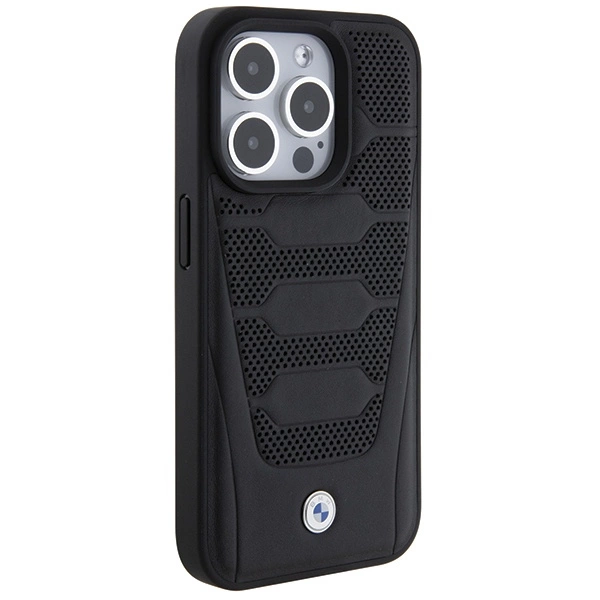 BMW Leather Seats Pattern case for iPhone 15 Pro Max - blackeng