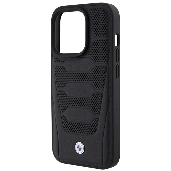 BMW Leather Seats Pattern case for iPhone 15 Pro Max - blackeng
