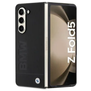 BMW Signature Logo Imprint case for Samsung Galaxy Z Fold 5 - blackeng