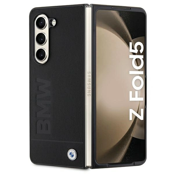 BMW Signature Logo Imprint case for Samsung Galaxy Z Fold 5 - blackeng