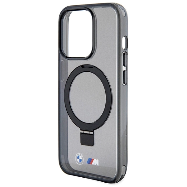 BMW Ring Stand M Collection MagSafe Case for iPhone 15 Pro - Blackeng