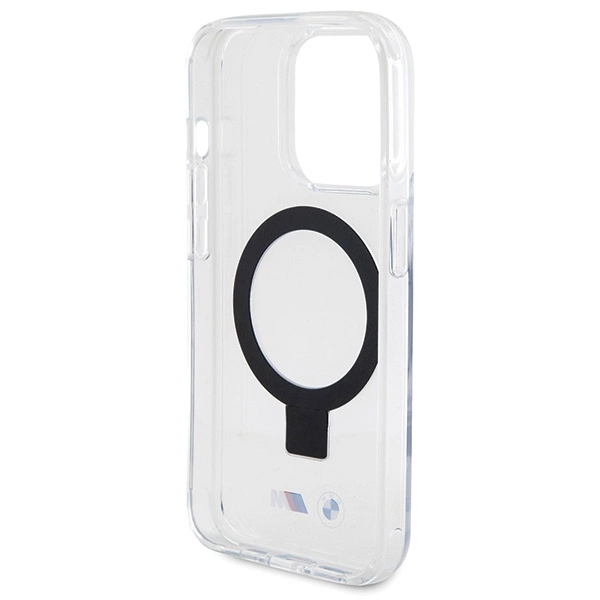 BMW Ring Stand M Collection MagSafe Case for iPhone 15 Pro - Cleareng