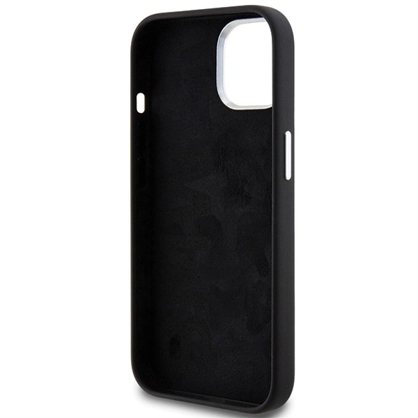 BMW Signature Liquid Silicone MagSafe case for iPhone 15 Plus - blackeng