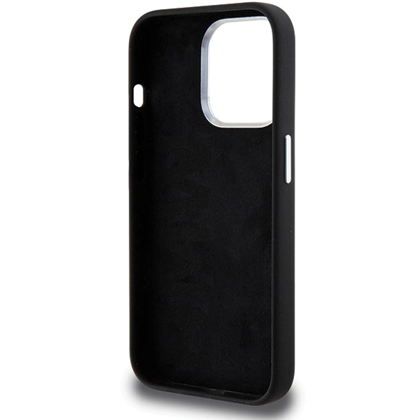 BMW Signature Liquid Silicone MagSafe case for iPhone 15 Pro Max - blackeng