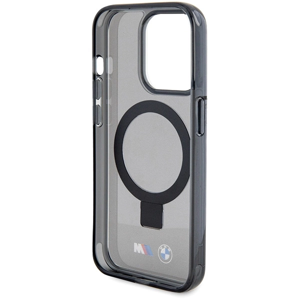 BMW Ring Stand M Collection MagSafe case for iPhone 15 Pro Max - blackeng