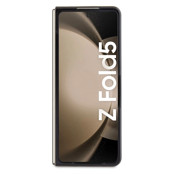 Karl Lagerfeld Saffiano Monogram Ikonik Pin case for Samsung Galaxy Z Fold 5 - blackeng