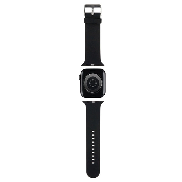 Karl Lagerfeld 3D Rubber Karl Head strap for Apple Watch 42/44/45/49mm - blackeng