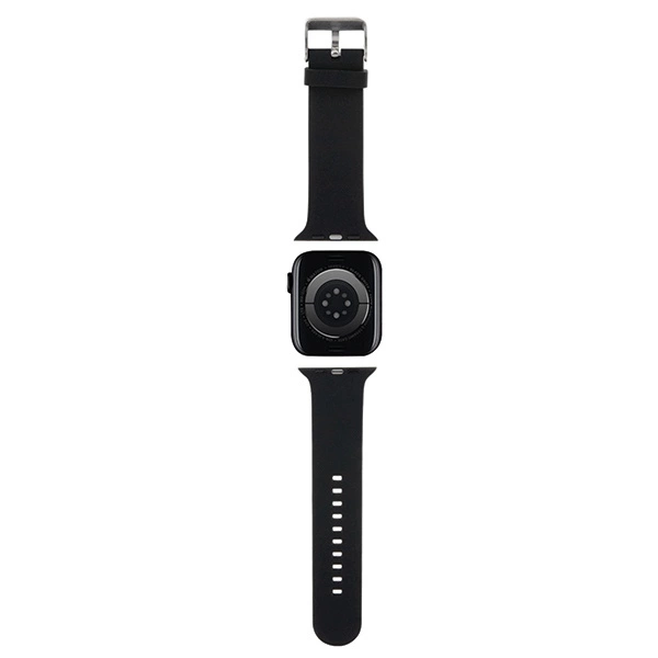 Karl Lagerfeld 3D Rubber Choupette Heads Strap for Apple Watch 38/40/41mm - Blackeng