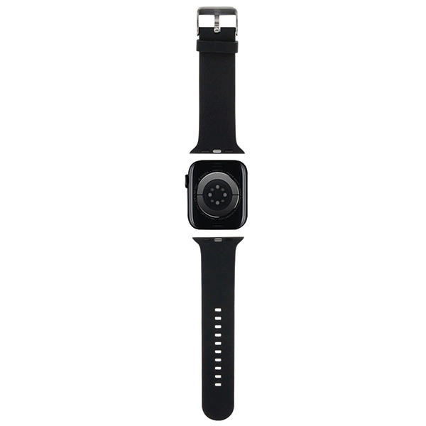 Karl Lagerfeld 3D Rubber Karl Head strap for Apple Watch 38/40/41mm - blackeng