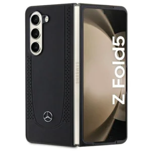 Mercedes Leather Urban case for Samsung Galaxy Z Fold 5 - blackeng